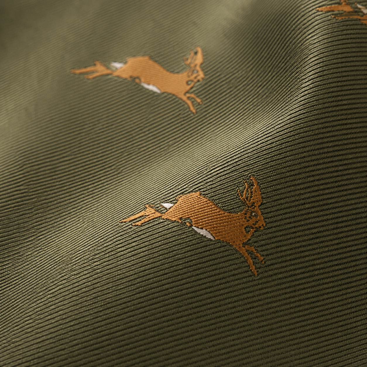 Dublin Olive Deer Tie Set