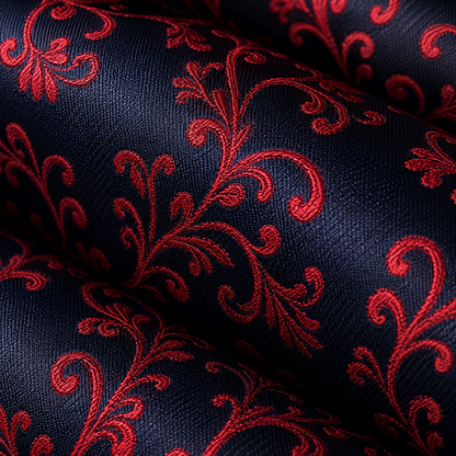 Royal Navy Crimson Paisley Tie Set