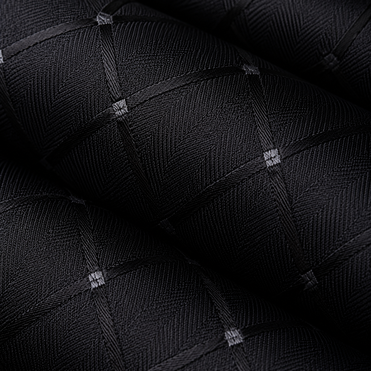 Black Diamond Tie Set