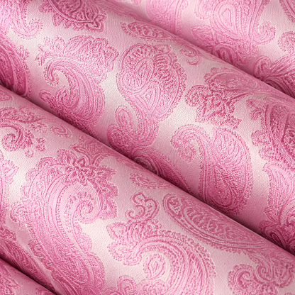 Mayfair Blush Pink Paisley Tie Set