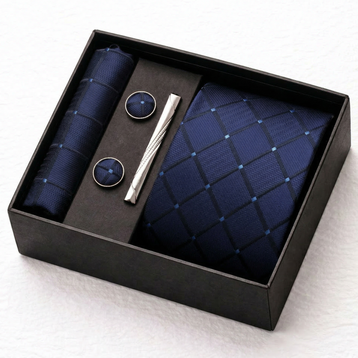 Royal Navy Diamond Tie Set