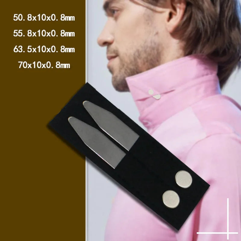 CROWNVALE Stainless Steel Collar Stiffeners