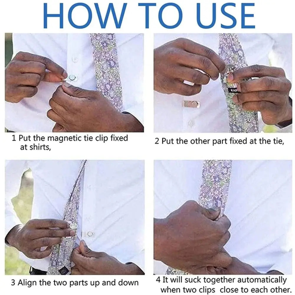 Magnetic Invisible Tie Clip